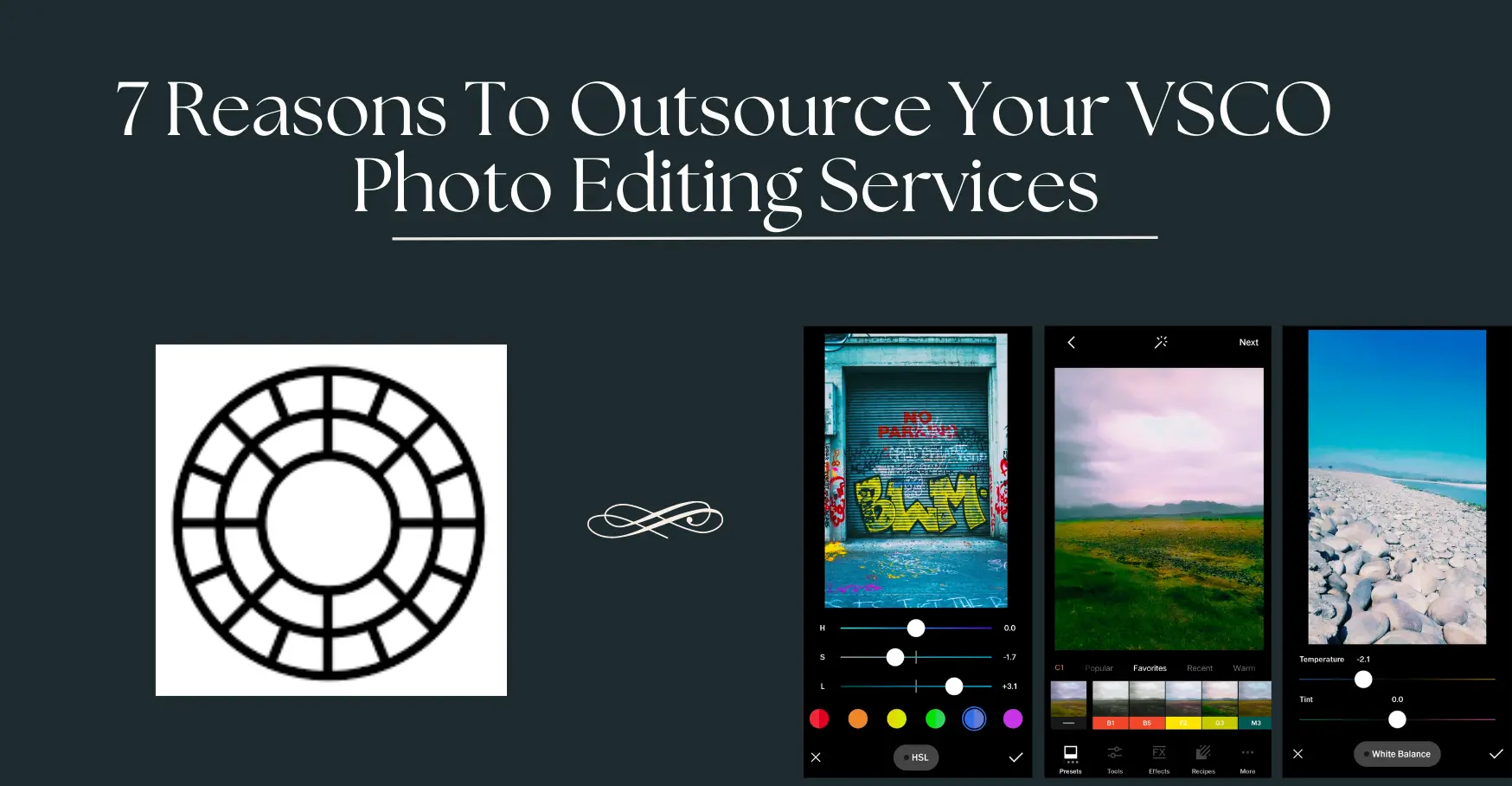 7 Reasons To Outsource your VSCO Photo Editing Services